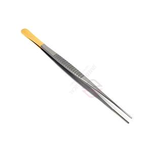 Pinza Vascular Atraumática Debakey de 15 cm, Pinza Quirúrgica de Tejido, Manual, Reutilizable, con Punta de 1.5 mm, Acero Inoxidable, Semi Dorada - Product Image 2