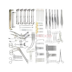 Instrumental Quirúrgico Veterinario Reutilizable de Acero Inoxidable Alemán, Juego Básico de Laparotomía General Cardiovascular y Abdominal - Product Image 2