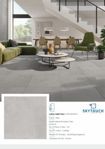 Baldosas grises de 10mm de espesor, 600x600mm, acabado brillante, pulido, baldosas de alta calidad - Product Image 6