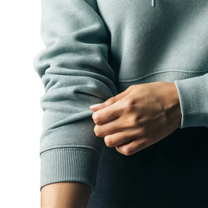 Venta al por mayor logotipo personalizado Streetwear pulóver gimnasio señoras Casual mujeres Crop Sudadera con capucha sudaderas con capucha de las mujeres - Product Image 4