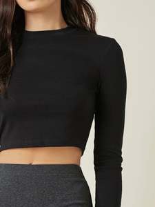 New Design Ladies Summer 100% Cotton <b>Crop</b> <b>Top</b> Tshirt Custom Printing Women <b>Crop</b> <b>Top</b> Wholesale Croptop Women Tanktop - Product Image 2