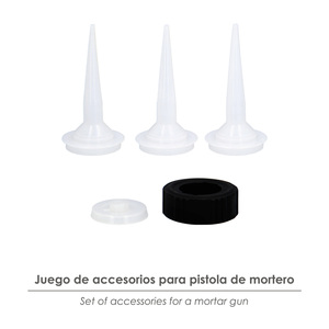 Kit Accessori per Pistola per Malta in Alluminio/Acciaio 660 CC. 02210502 - Product Image 3