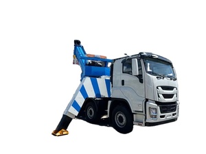 Grúa de Rescate Rotatoria Usada en Excelentes Condiciones, de 30 Toneladas, Diésel, Manual, para Remolcar Autos, en Venta - Product Image 5