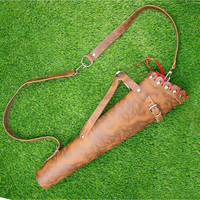 ESHALZ IMPEX ARCHERY Quiver OEM entièrement personnalisé en cuir de vache 100% véritable, modèle AQ-8925 50CM