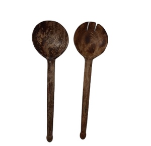 Serveur à salade 100% bois de manguier, accessoires de cuisine, produits écologiques, gadgets de cuisine - Product Image 1