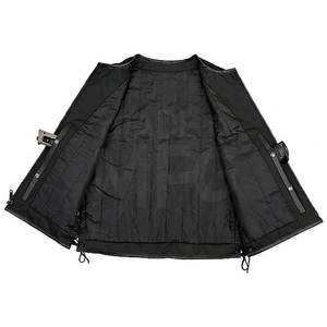 Chaleco de cuero para hombre de la mejor edición, decoración de botones de tela de punto de invierno de baja calidad diseñada para la demanda del cliente - Product Image 4