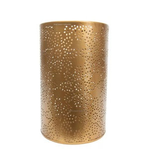 เชิงเทียนเหล็กทรงกลมสำหรับตกแต่งบ้านและงานแต่งงานเชิงเทียนสีทอง - Product Image 2