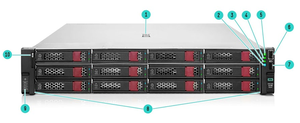 Venta al por mayor Original 2u Hpe Rack Server Proliant DL380 Gen10 con procesador Intel Xeon 512GB Ram 1600W * 2 - Product Image 3