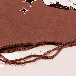 Sweat à capuche décontracté pour femme, doublé en polaire, col rond, coupe ample, pour un usage quotidien et des tenues décontractées - Product Image 5