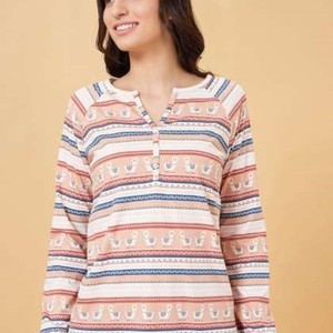 Camiseta, Talla: Camisetas estampadas medianas para damas Camisetas estampadas 100% algodón para damas - Product Image 3