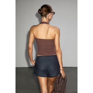 GRIMELANGE PERLAS Blusa de Mujer con Botones, Tela Suave y Elástica, Corte Ajustado - Product Image 5