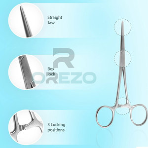 Hémostat manuel fiable pour la chirurgie générale, certifié CE, réutilisable et léger - Product Image 6