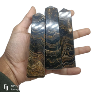 Vente en gros de pierres précieuses naturelles Pierre de guérison Tour stromatolite pierre de haute qualité pierre de tour cristal à vendre - Product Image 1