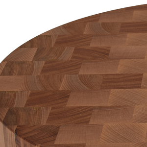 Tabla de cortar de madera de acacia Naturel, utensilios de cocina decorativos redondos, caja de ajuste caliente, suministros a granel de India - Product Image 4