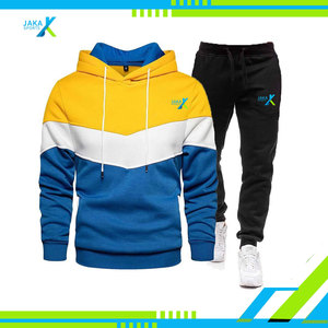 Ensemble de survêtement pour homme, automne, brodé, sweat-shirt et pantalon, deux pièces, ensemble de sport, vêtements de sport décontractés - Product Image 2