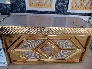 Elegantes Mostradores de Comida de Acero Inoxidable de Lujo Moderno Estilo Imperial para Catering y Decoración de Bodas, Uso en Exteriores, Venta al por Mayor - Product Image 2