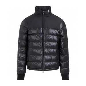 Doudoune décontractée automne/hiver pour hommes avec capuche cachée poignets filetés coupe ample-manteau d'hiver en toile légère - Product Image 1