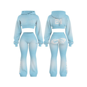 Conjunto Deportivo de 4 Piezas con Logotipo Personalizado, Ropa Deportiva para Mujer, Ropa de Yoga, Conjuntos de Yoga para Mujer, Conjuntos de Fitness para Gimnasio - Product Image 4