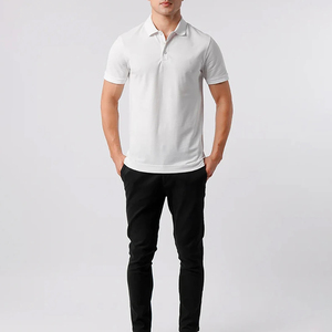 Camiseta Polo para Hombre de Alta Calidad con Logotipo Personalizado, Secado Rápido, Lisa, Manga Corta, para Uso Diario - Product Image 3