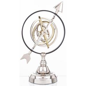 Globo Terráqueo Decorativo de Metal con Soporte, Decoración de Mesa de Oficina, Centro de Mesa, Ideas de Regalos Empresariales - Product Image 6
