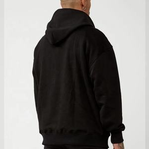 Sweat-shirt à capuche surdimensionné pour homme, imprimé personnalisé, de qualité supérieure, prix bas, vente en gros, mode de rue - Product Image 2
