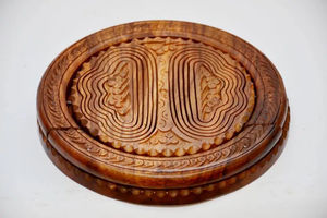 Cesta de Madera de Alta Calidad para Frutos Secos, Diseño Maravilloso, Forma Redonda, para Uso en Hoteles - Product Image 5