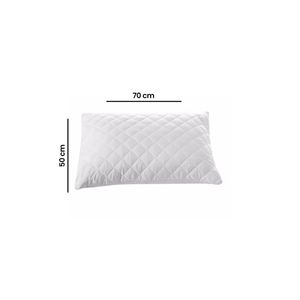 Luxury 50x70 Rectangle Silicone <b>Pillow</b> Super Soft with Memory Cooling Features Satin Body and <b>Neck</b> for Bedroom Home Decor - Product Image 1