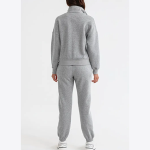 OEM Personnalisé Unisexe 3d Puff Print Hoodies Set Surdimensionnés Joggers Costumes Streetwear Hommes Coton Laine Hoodies Survêtement - Product Image 3