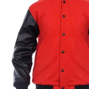 Vestes universitaires en laine de haute qualité pour hommes, légères, personnalisables, col montant, logo frontal, vêtements de sport de baseball universitaires - Product Image 5