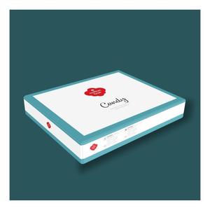 ชุดปลอกผ้านวมคู่สีเบจเมอร์รี่กล่องผ้าฝ้ายคอลเลกชันลูกกวาด - Product Image 3