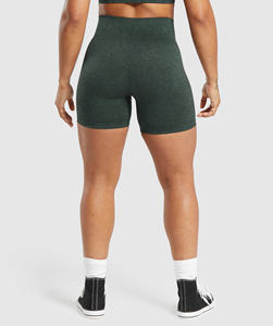 Vente en gros Short de sport personnalisé pour femmes été Short d'athlétisme en polyester avec logo Short à taille élastique pour femmes - Product Image 3