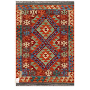 Tapis Imaco Maimana Afghanistan Kilim 113 x 78 cm, décoration murale - Product Image 1
