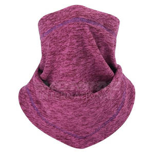 Calentador de Cuello Térmico Ajustable MONRAZ INTERNATIONAL, Bufanda de Invierno de Felpa Suave de Poliéster/Algodón, Diseño Tejido con Cordón Ajustable, Personalizable - Product Image 1