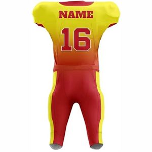 High Quality Custom Designed Adult American <b>Football</b> Jersey Breathable Printed OEM Moisture-Wicking UV Protection Plus <b>Size</b> - Product Image 6