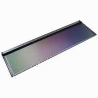 Tuile solaire photovoltaïque plate en silicium monocristallin noir 100W/105W/110W, matériau de construction BIPV, toiture résidentielle solaire