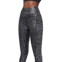 Leggings pour femmes Act Sports en coton/fibre de bambou, maille respirante, coutures invisibles, taille haute, élastique, légers, 120g