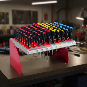 Juego de Destornilladores Usag Serie 324 para Banco de Trabajo, 100 Piezas con Estante y Gabinetes para Herramientas - Product Image 3