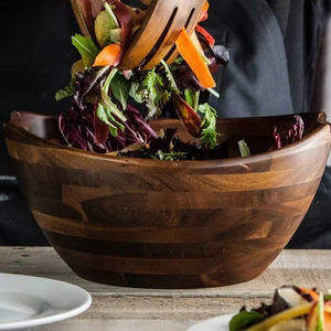 ชามไม้ส่วนบุคคลที่เป็นมิตรกับสิ่งแวดล้อมสร้างจากไม้ที่ยั่งยืน: ไอเดียของขวัญตามสั่งที่ไม่เหมือนใคร - Product Image 1