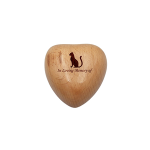Urnas de cremación cilíndricas de palisandro hechas a mano, caja de madera personalizada con grabado, venta al por mayor, temática animal para mascotas, para mesa y hogar - Product Image 1