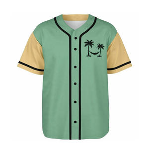 Maillot de baseball boutonné personnalisé de haute qualité Fabricant de maillot uniforme de vêtements de sport respirants - Product Image 5