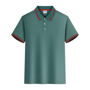 Polo para hombre, camiseta transpirable de secado rápido, Polo de Golf para hombre, camiseta de verano de manga corta de poliéster con cuello para correr, Polo deportivo - Product Image 5