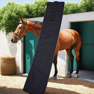 Sac de protection pour queue de cheval en polyester imperméable entièrement réglable, le plus vendu aux États-Unis, pour une protection équestre optimale - Product Image 1