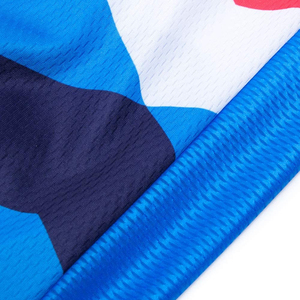 Maillot de cyclisme de haute qualité de couleur unie chemise boutonnée avec nom d'équipe personnalisable pour le maillot de cyclisme en gros - Product Image 4