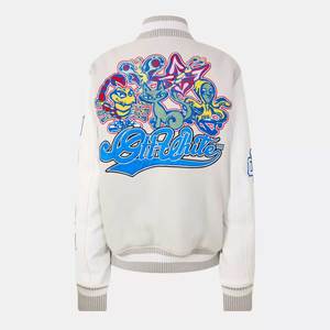 Chaquetas de Béisbol Universitarias de Alta Calidad, Nueva Tendencia Otoñal, Chaqueta con Capucha para Estudiantes, Abrigos de Talla Grande para Mujer - Product Image 2