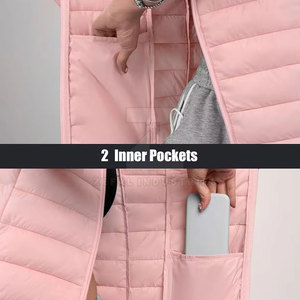 Prix d'usine OEM, veste matelassée pour femmes, personnalisée, de haute qualité, écologique, respirante, hiver, fabriquée au Pakistan - Product Image 5