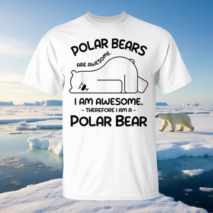 Camiseta I Am A Polar Bear para amantes de los osos polares - Product Image 3