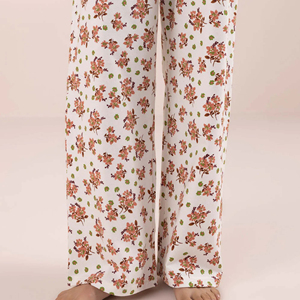 กางเกงขายาวลายตารางหมากรุกบางผ้าไอซ์ซิลค์ระบายอากาศได้ดีกางเกงทรงหลวมมีเชือกรูดสูงสำหรับฤดูใบไม้ผลิฤดูร้อน2025ออกแบบได้ตามต้องการ - Product Image 4