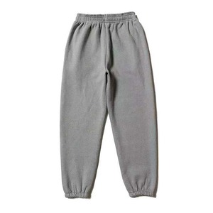 Pantalon de jogging en tricot avec logo personnalisé, bas ouvert, vêtements pour hommes, pantalon de survêtement, pantalon pour homme, coton, couleur gris, pantalon de survêtement décontracté, OEM - Product Image 3