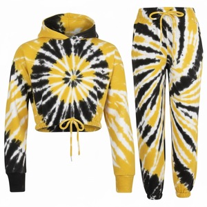 Ensemble de survêtement léger pour femmes, ensemble de jogging deux pièces, tenue de sport, sweat-shirt et pantalon pour le yoga, l'entraînement et le style quotidien - Product Image 2