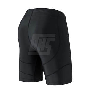 Shorts de compression pour hommes, coupe ajustée, tissu extensible, soutien musculaire, pour le fitness et l'exercice - Product Image 3